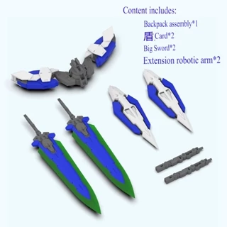 Phụ kiện mô hình lắp ráp DDB Devise weapon pack RG HG GN 00 Gundam các loại Tỉ lệ 1/144