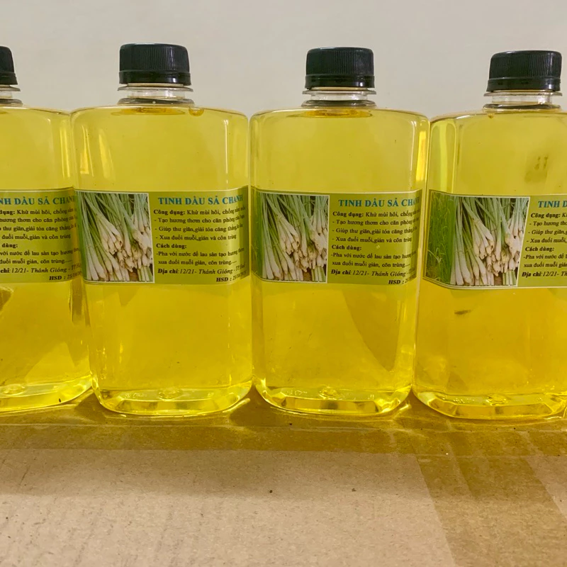 Tinh dầu sả nguyên chất 500ml