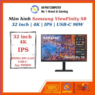 Màn hình Samsung ViewFinity S8 LS32B800PXEXXV 32 inch 4k IPS - Bảo hành 2 năm