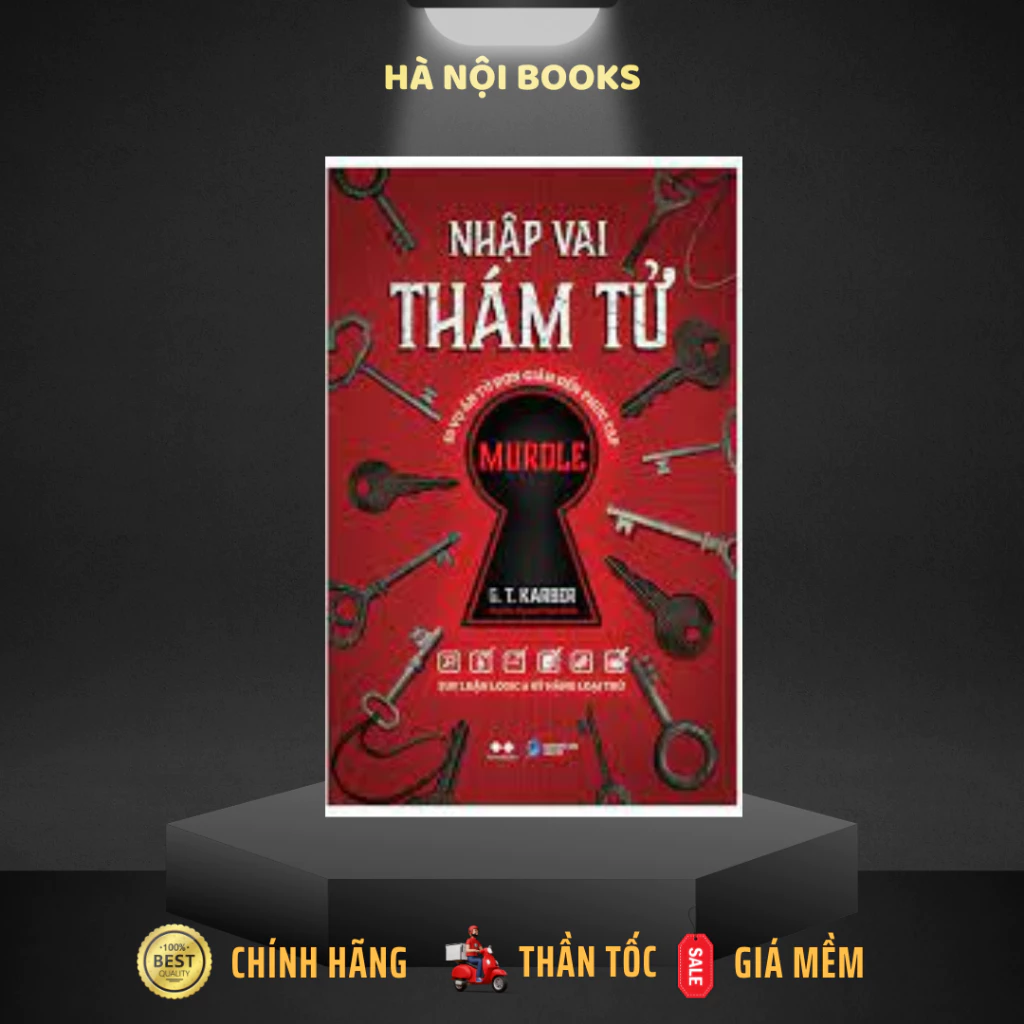 Sách - Nhập Vai Thám Tử (Thể loại giải đố) - AZVietNam