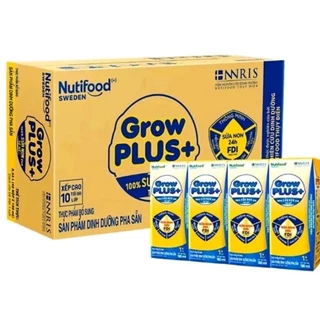 [Date Tháng 1/2025] Thùng 48 hộp SBPS Nutifood Growplus+ Sữa Non (vàng) 180ml