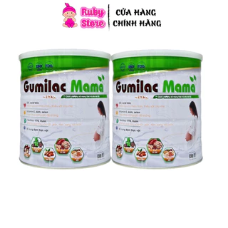 Combo 2 lon sữa hạt bầu Gumilac mama - Nhiều dưỡng chất, thơm ngon dễ uống