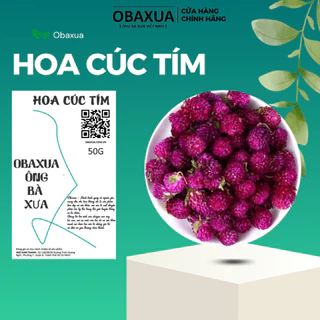 Hoa Cúc Tím Sấy Khô OBAXUA - 50G