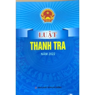 Sách - Luật Thanh Tra Năm 2022