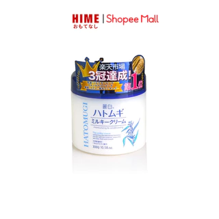 Kem dưỡng da Hatomugi Moisturizing Conditioning The Milky Cream 300g