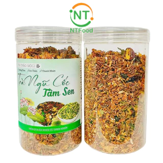 Trà Ngũ Cốc Tâm Sen NT-Tea Hũ 400gr - Nhất Tín Food