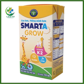 Thùng sữa công thức pha sẵn Nutricare Smarta Grow ( 110ml*48hộp) - hỗ trợ phát