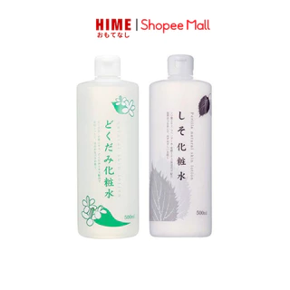 Nước hoa hồng diếp cá Chinoshio Dokudami 500ml ân bằng nhờn trên da, mềm mịn, trắng sáng