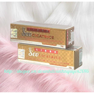 Sẹo Cicatrice Lisse ( tube 10 gam) - làn da phẳng mịn ,sạch sẹo lồi, sẹo lõm, sẹo thâm do mụn, sẹo lâu năm