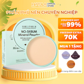 Phấn Phủ Kiềm Dầu YOULIYOULA Makeup Powder Làm Sáng Da Che Phủ Tự Nhiên Vỏ Hồng Dễ Thương Hatola