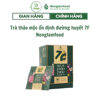 Trà thảo mộc ổn định đường huyết 7F Nonglamfood