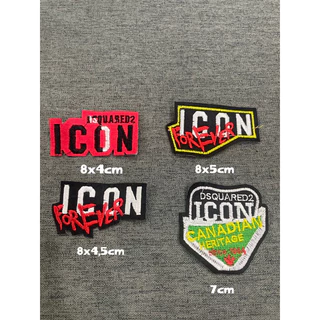 Patch vải ủi nhiệt hình thêu icon..