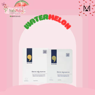 [ Mẫu Mới ] Mặt Nạ Siêu Tinh Chất Dermall Matrix Basic Dermal-Care Essence -Màu Trắng 1 Mask