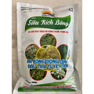 SIÊU KÍCH BÔNG gói 500g ra bông đồng loạt- đậu trái tuyệt đối