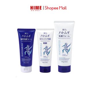 Sữa rửa mặt Hatomugi Moisturizing & Facial Washing 170g giúp dưỡng ẩm và làm trắng da an toàn, hiệu quả