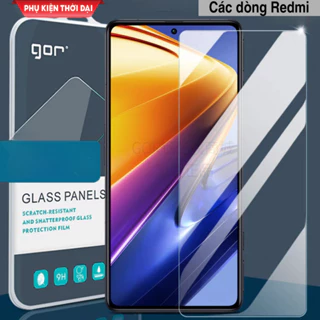 Cường lực Gor Redmi K40s / Poco F4 / K50 / K50 Pro / K60 / K60 Pro / Poco F5 / F5 Pro trong suốt chơi game mượt