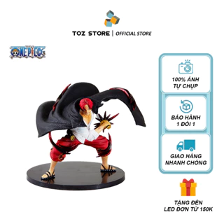 Mô hình One Piece Tứ Hoàng Shanks tóc đỏ trạng thái chiến đấu siêu ngầu cao 18.5cm - Fullbox Toz Store