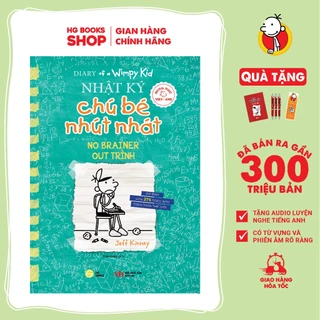 Nhật ký Chú Bé Nhút Nhát - Diary of a Wimpy Kid: Tập18 Out Trình. Bản Song Ngữ. Đã Bán 300 Triệu Bản - Kèm File Nghe