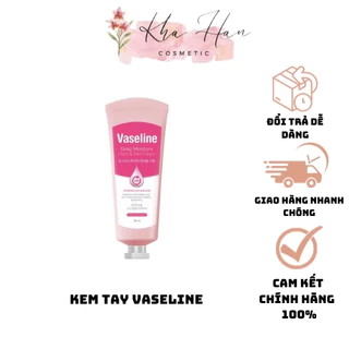 Kem Dưỡng Da Tay & Móng Cấp Ẩm Da VASELINE 24H Deep Moisture Hand & Nail Cream 60ml