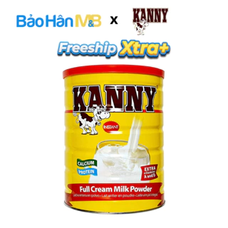 Sữa bột KANNY Nguyên Kem nhập khẩu Hà Lan - Lon 900g - Dinh dưỡng cho cả Gia Đình
