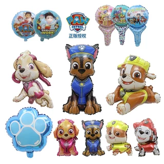 Bong Bóng Hình Chú Chó Cứu Hộ MARSHALL, Paw Patrol Cỡ Lớn Dành Cho Trang Trí Sinh Nhật Bé Trai Bé Gái, Biệt Đội Chó