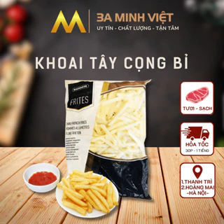 Khoai tây cọng nhập khẩu Bỉ 1kg- Mua nhiều giảm giá  (Hà Nội - Hỏa tốc 30p-1p) 7mm ngon giòn - TP Minh Việt