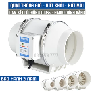 Quạt hút khói hút mùi công nghiệp 40W-130W