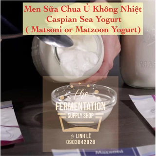 [ĐỘC QUYỀN BẢN GỐC tại VN]Men sữa chua Caspian Sea Yogurt starter( Matsoni yogurt dùng trọn đời)và dụng cụ nuôi cấy