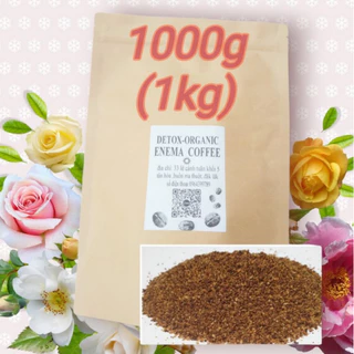 ENEMA DETOX ORGANIC COFFE THẢI ĐỘC ĐẠI TRÀNG 1000G(1kg) _màu nâu nhạt