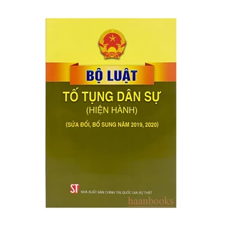 Sách - Bộ luật tố tụng dân sự (Hiện hành) (Sửa đổi, bổ sung năm 2019,2020) - Nxb Chính trị quốc gia sự thật