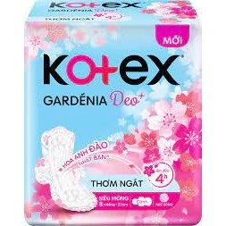 Băng vệ sinh Kotex hoa anh đào gói 8 miếng