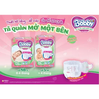 [MỚI] Tã/bỉm quần Mở Một Bên Bobby Đầu Tiên Trên Thế Giới