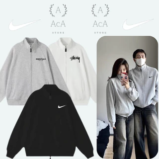 Áo Hoodie Zip nỉ  NIKE , ESSENTIALS , STU SSY Nam Nữ Cổ Đứng Chất nỉ Bông Cao Cấp Chuẩn Form Unisex Chính Hãng ACA_STORE