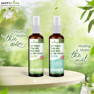 Xịt phòng tinh dầu Bạc Hà đuổi Kiến Ba Khoang 50ml-100ml - 250ml Đuổi côn trùng, khử mùi, thơm phòng.