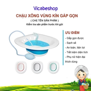 [CHE TÊN SP] Chậu xông vùng kín phụ nữ có vòi, chậu xông vệ sinh cho phụ nữ sau sinh