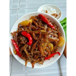 Cá cơm rim kho quẹt hủ 500 gr