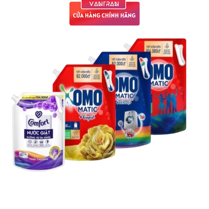 Nước Giặt OMO Matic 3.6kg/ 3.9kg (Túi)