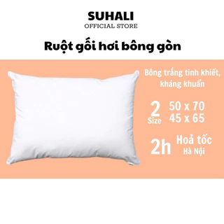 Ruột gối hơi cao cấp, gối nằm gối ngủ kích thước 45x65, 50x70 Suhali Shop