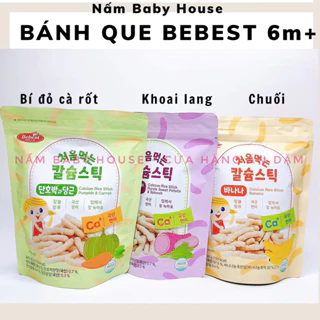 Bánh gạo Bebest Hàn Quốc cho bé ăn dặm từ 6 tháng