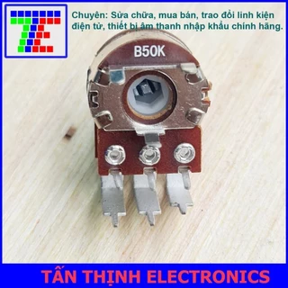 Biến trở chân quỳ 50K đôi (B503) 6 chân Amply Jarguar zin chính hãng Hàn Quốc  thấy thế dòng PA-606XG, PA-700A, PA-701A.