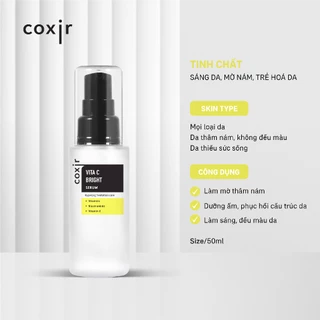 Serum làm sáng da COXIR vitamin C 50ml ( Tặng Sample)