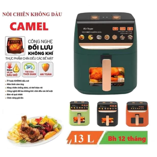 Nồi chiên không dầu Camel 13 lít cao cấp chính hãng