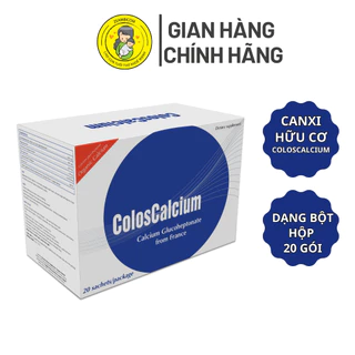 Canxi Zeambi ColosCalcium Plus hữu cơ cho bé dạng bột (Hộp 20 gói)