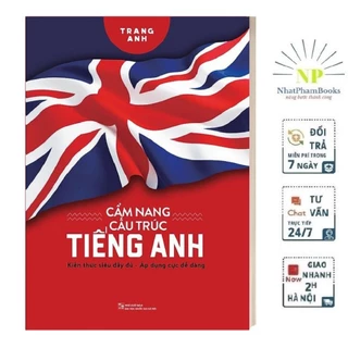 Sách - Cẩm nang cấu trúc tiếng Anh - Tác giả cô Trang Anh (Huy Hoàng)