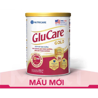 Sữa bột Glucare gold 850g dinh dưỡng cho người tiểu đường mẫu mới