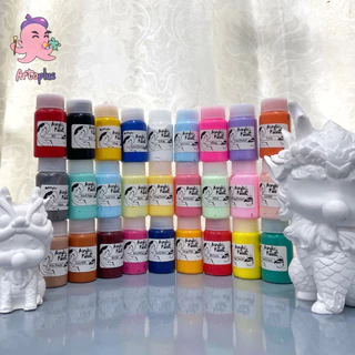 Màu Acrylic Artoplus 30ml Nguyên Chất (Bảng 1) - Vẽ tranh canvas, tranh số hoá - Tô tượng, vẽ vải, custom, decor mô hình