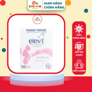 Vitamin Tổng Hợp ELEVIT Pre-Conception & Pregnancy Úc Cho Mẹ Bầu Hộp 100 viên (DATE mới)