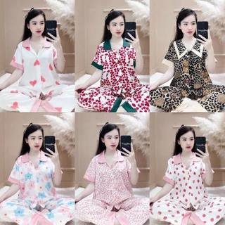 [CÓ SIZE ĐẠI 75KG] Set bộ pijama có size đại 75kg, chất vải mát mềm mịn hàng kate thái loại 1 năm 2023 - naheeofficial