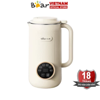 Máy làm sữa hạt 600ml Bear DJJ-D06X3, 6 chức năng, xay nấu sữa hạt, xay sinh tố – Hàng chính hãng