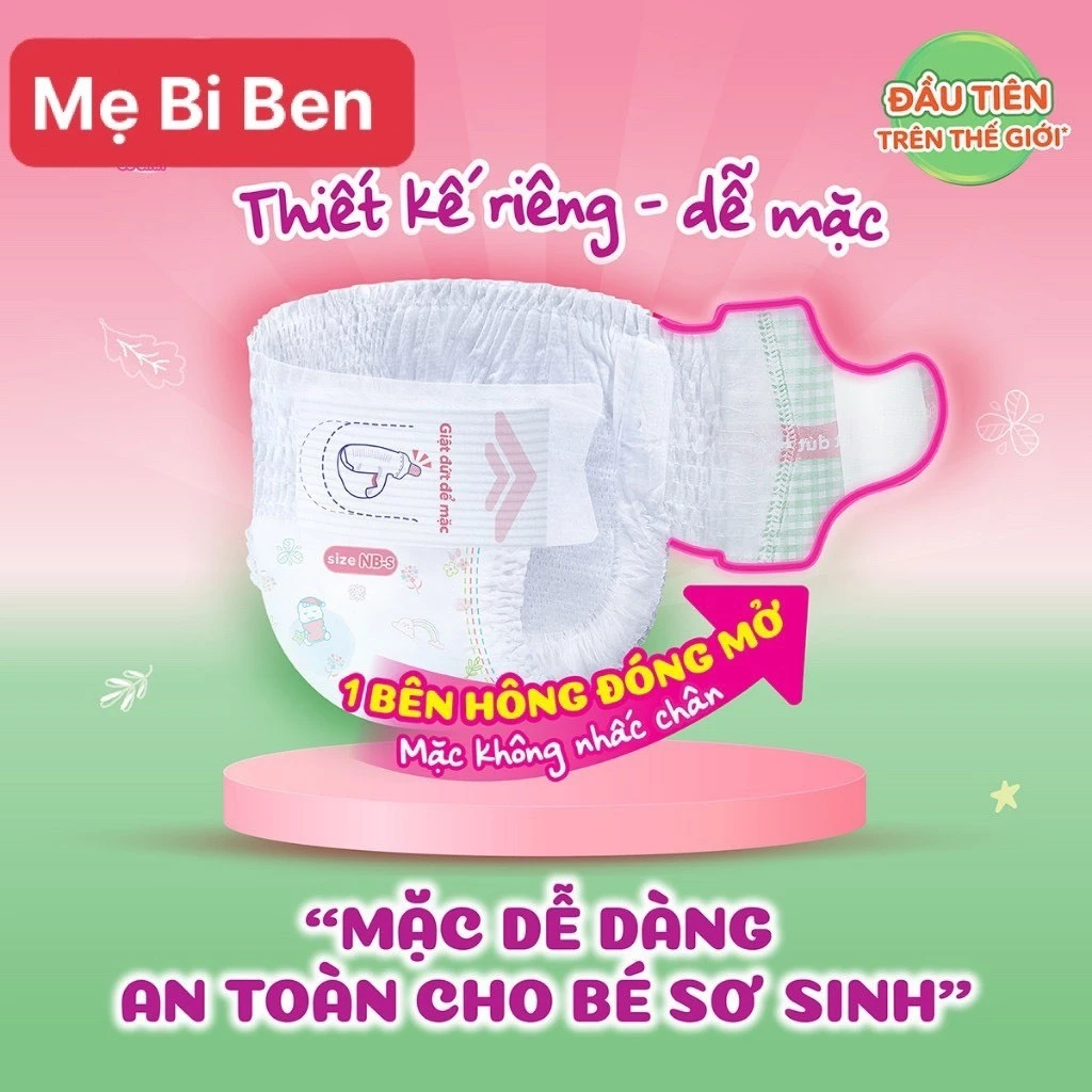 [Tách Lẻ 1 Miếng dùng thử] Bỉm/Tã Quần Mở Một Bên Bobby Size SM/ML 1 Miếng - Đầu Tiên Trên Thế Giới